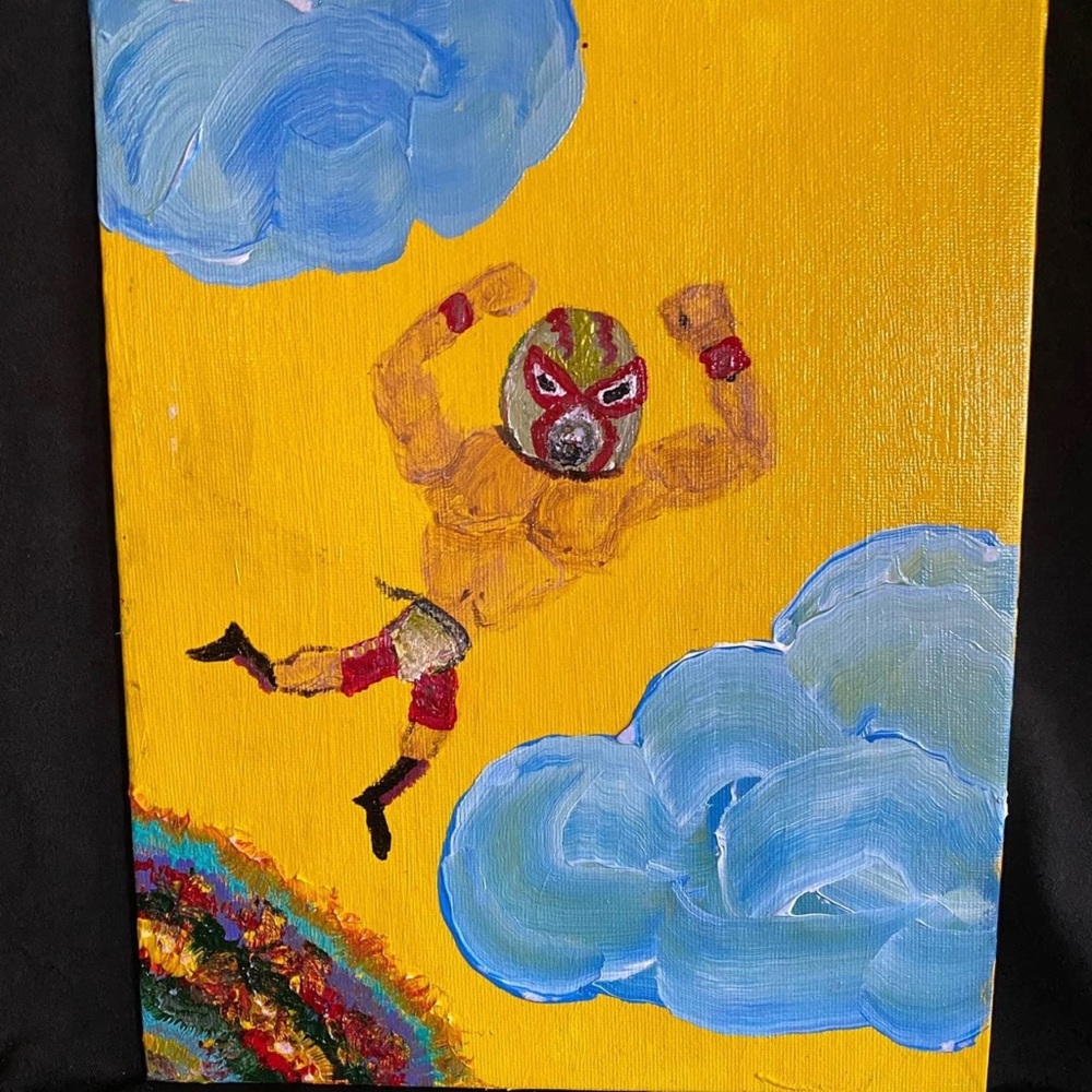 "The Flying Mac" Original Artwork by Kara Mjølhus
